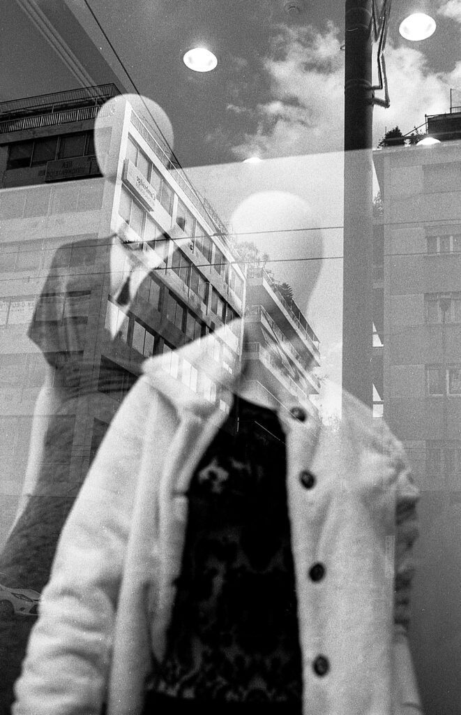 In between